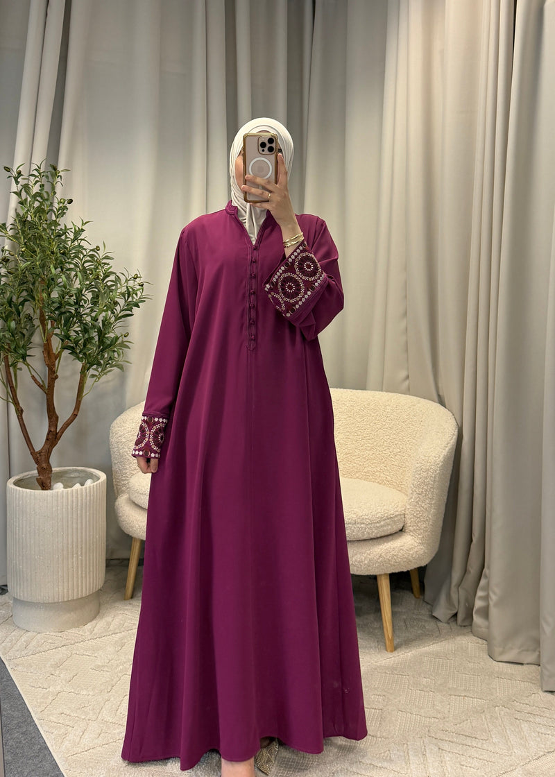 ALINA ABAYA FUCHSIA