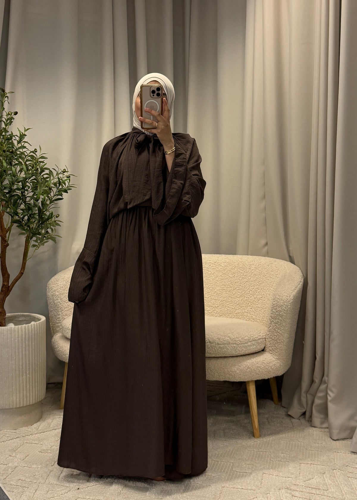 anisa set brown