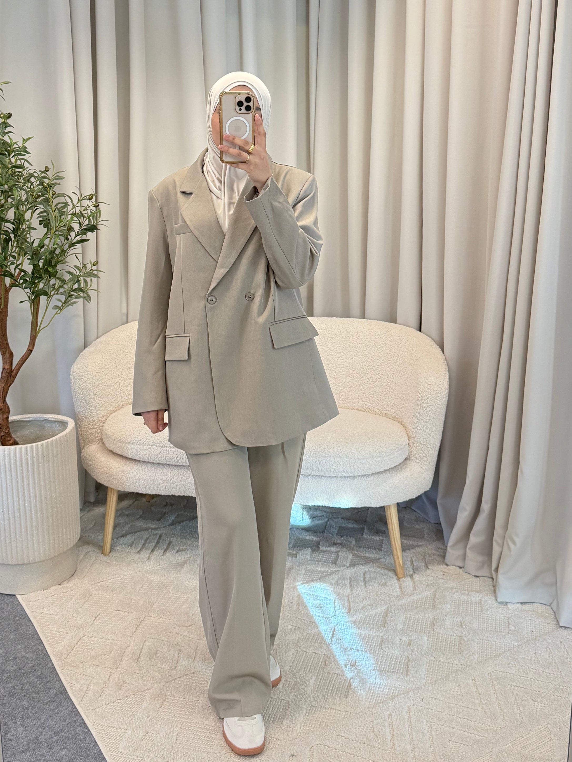 DALILA BLAZER TAUPE