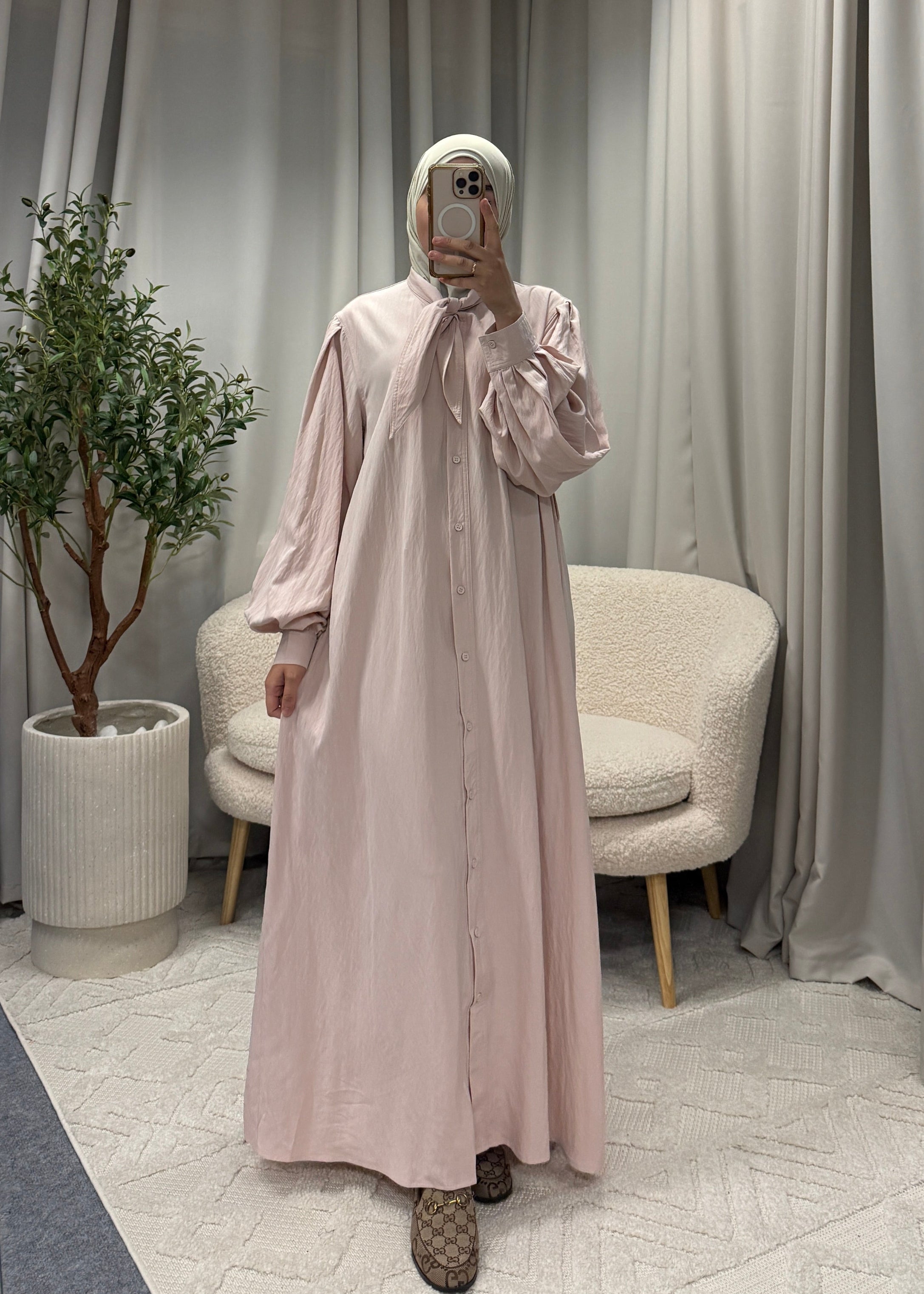 LOUJAIN DRESS PINK
