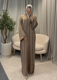TARZ ABAYA BROWN