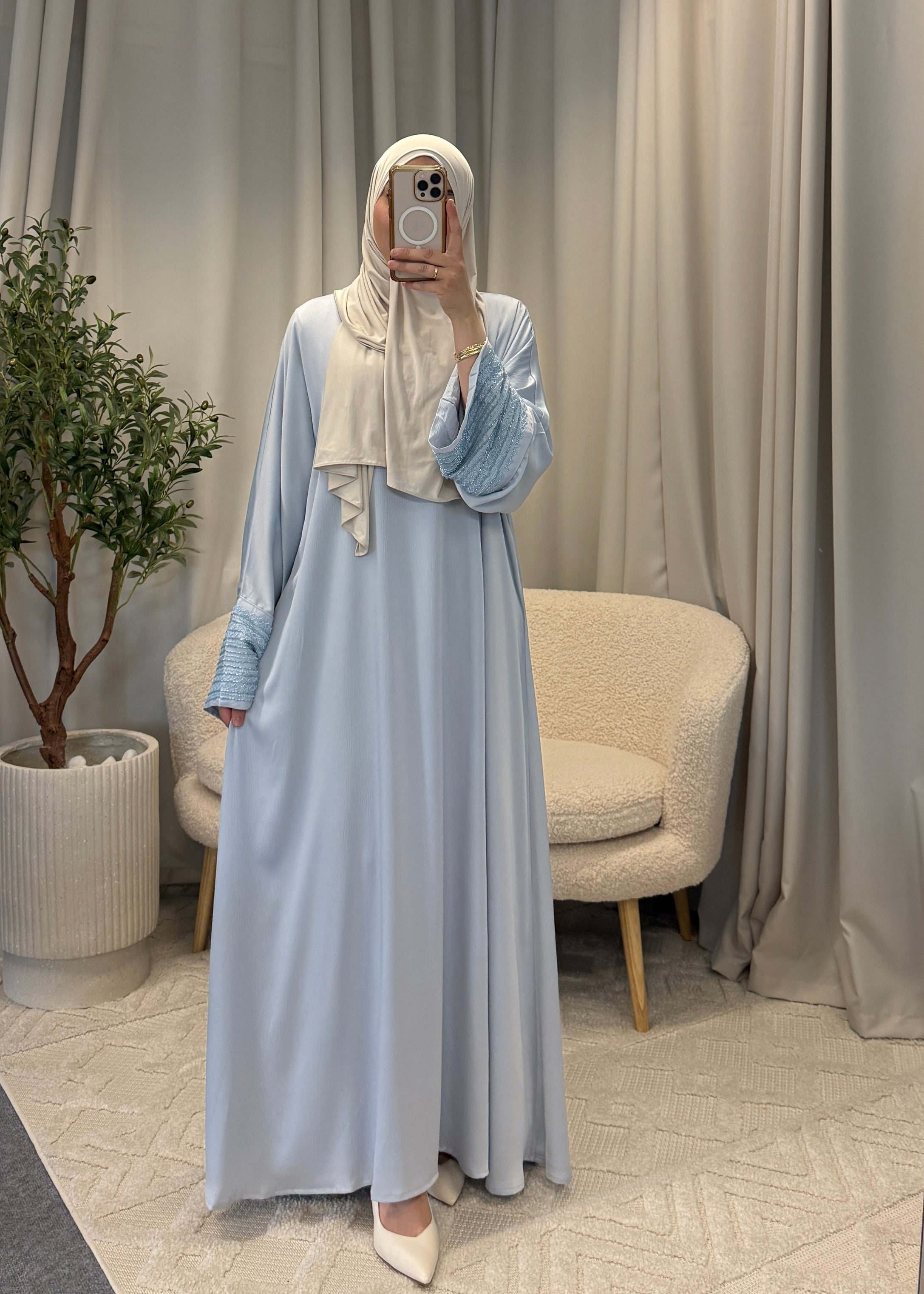 HANAN DRESS BLUE