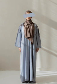 ZAHRA ABAYA CLOUD GREY 