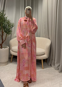 FLOWER DRESS PINK