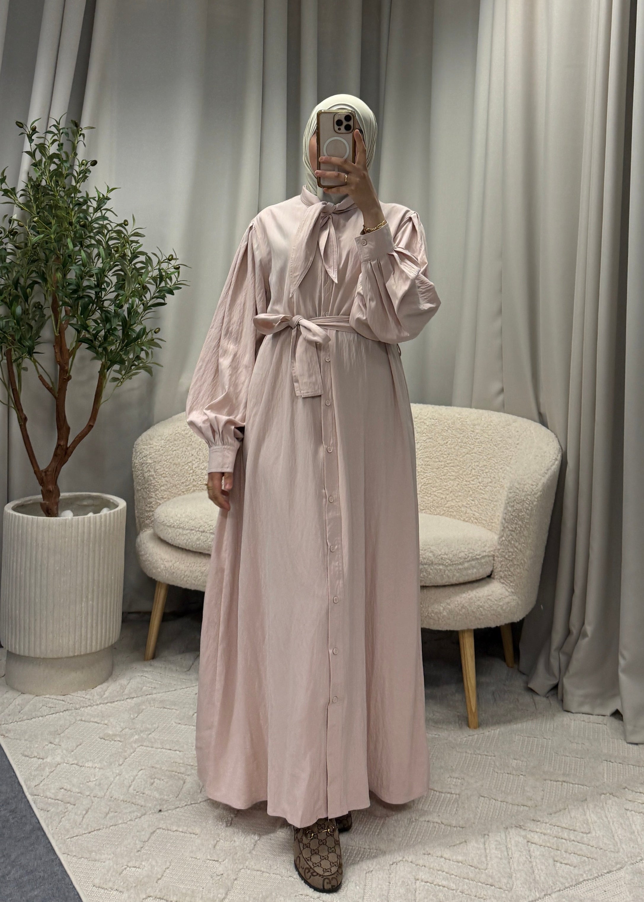 LOUJAIN DRESS PINK