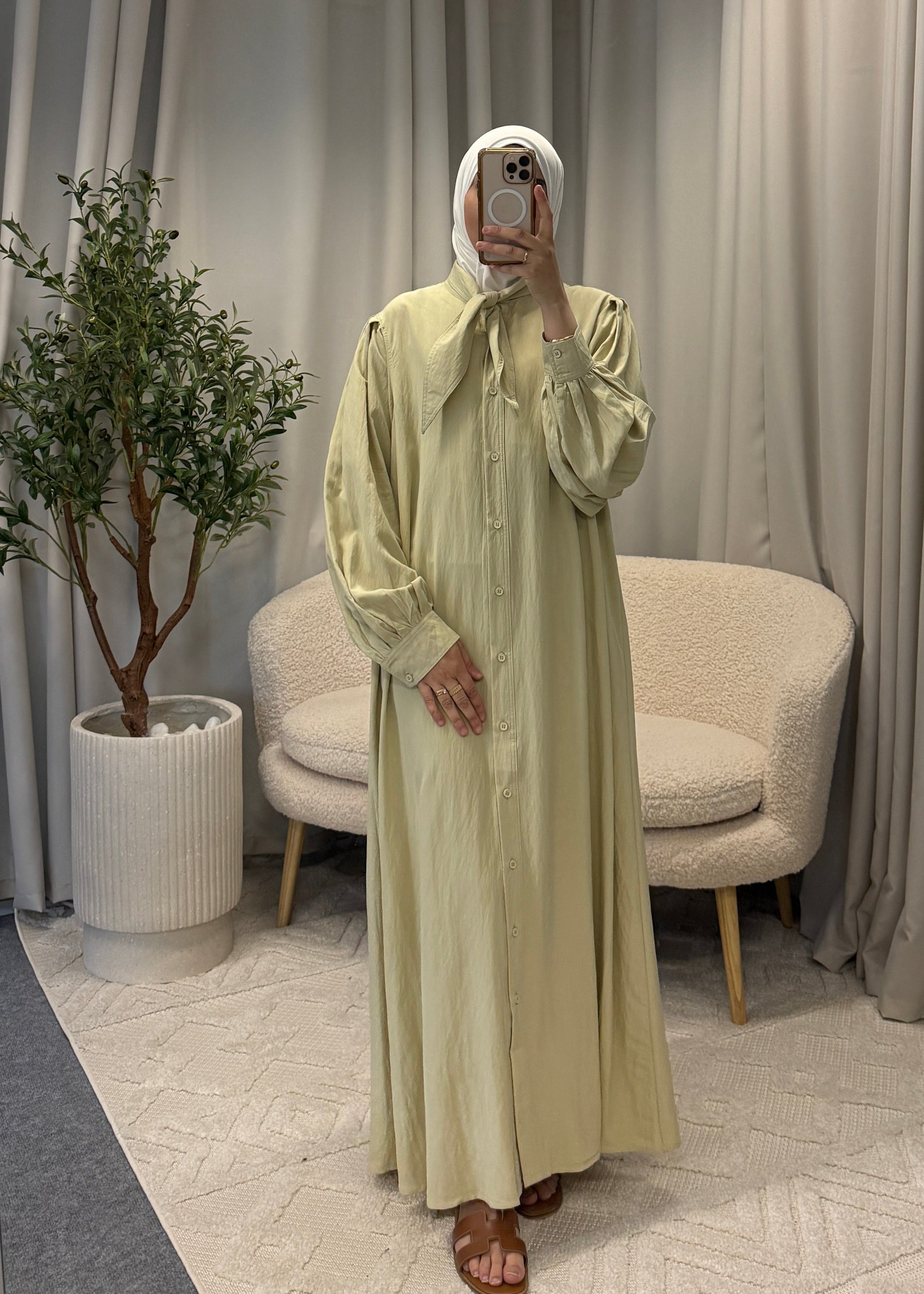 LOUJAIN DRESS YELLOW