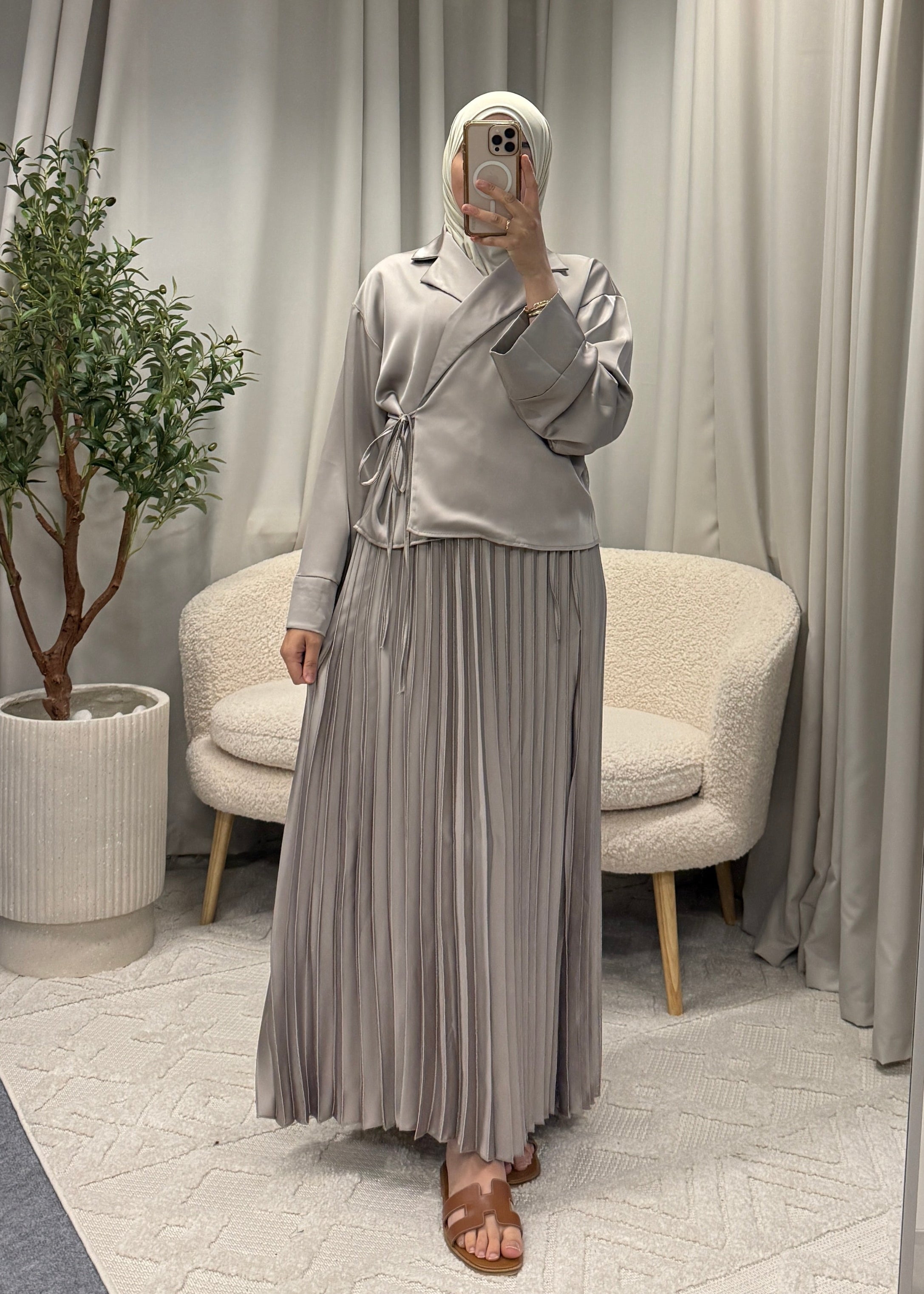 DOUNIA SET TAUPE