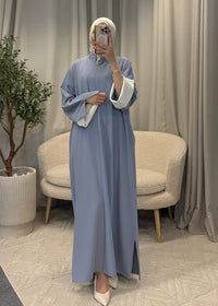 JAMILA ABAYA BLUE
