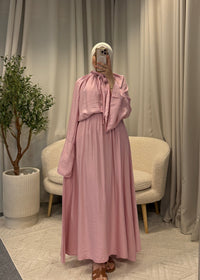 anisa set bow pink
