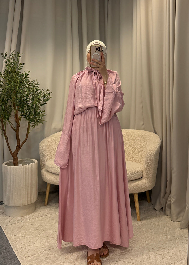 anisa set bow pink