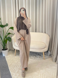 SELMA DRESS BEIGE 