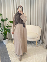 SELMA DRESS BEIGE