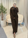 MIRA DRESS BROWN