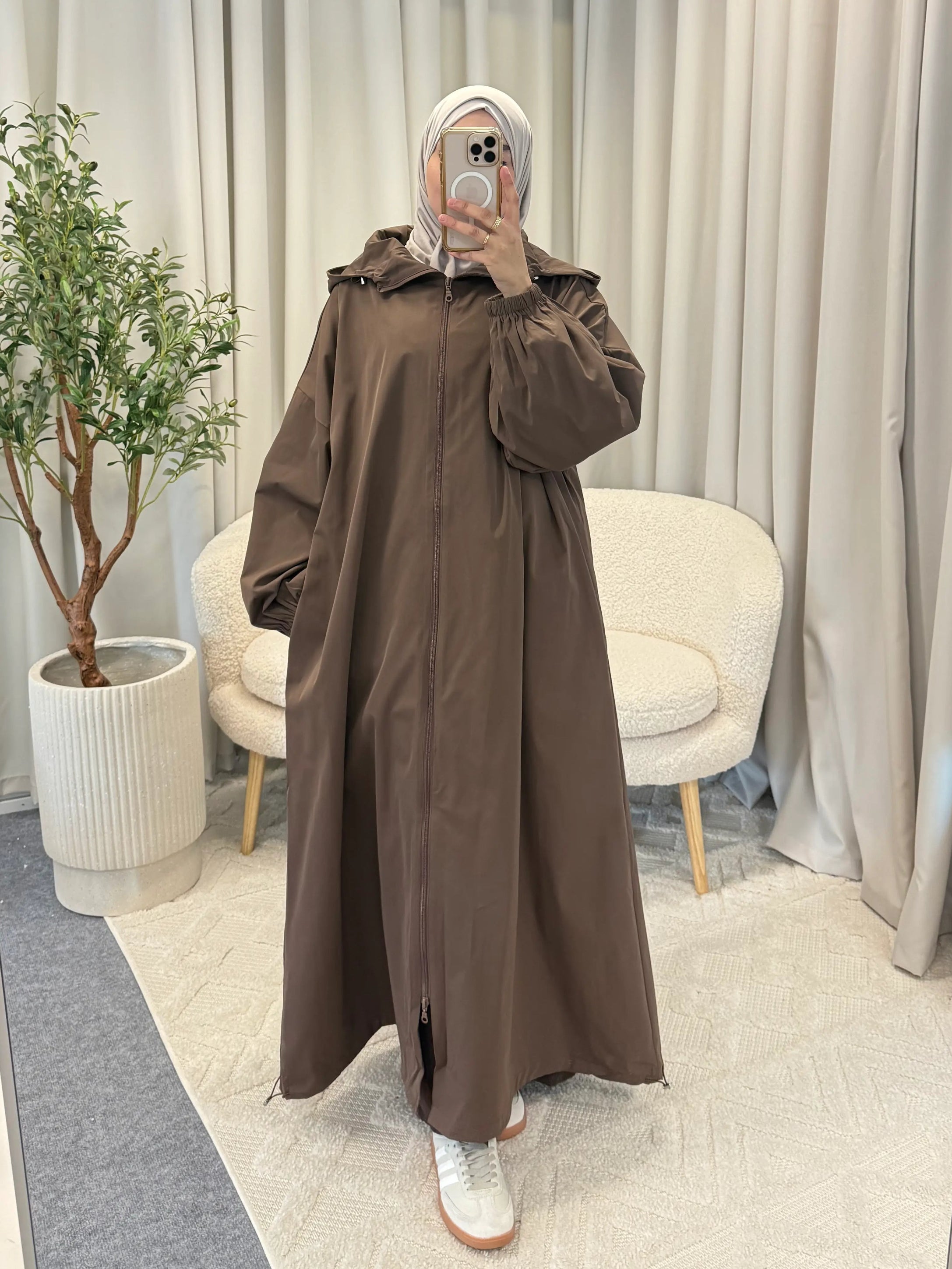 zulaikha coat choco