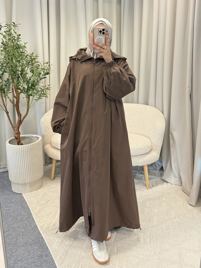 zulaikha coat choco