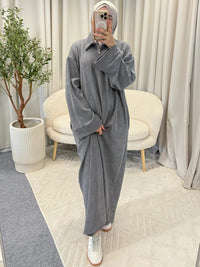 MIRA DRESS GREY