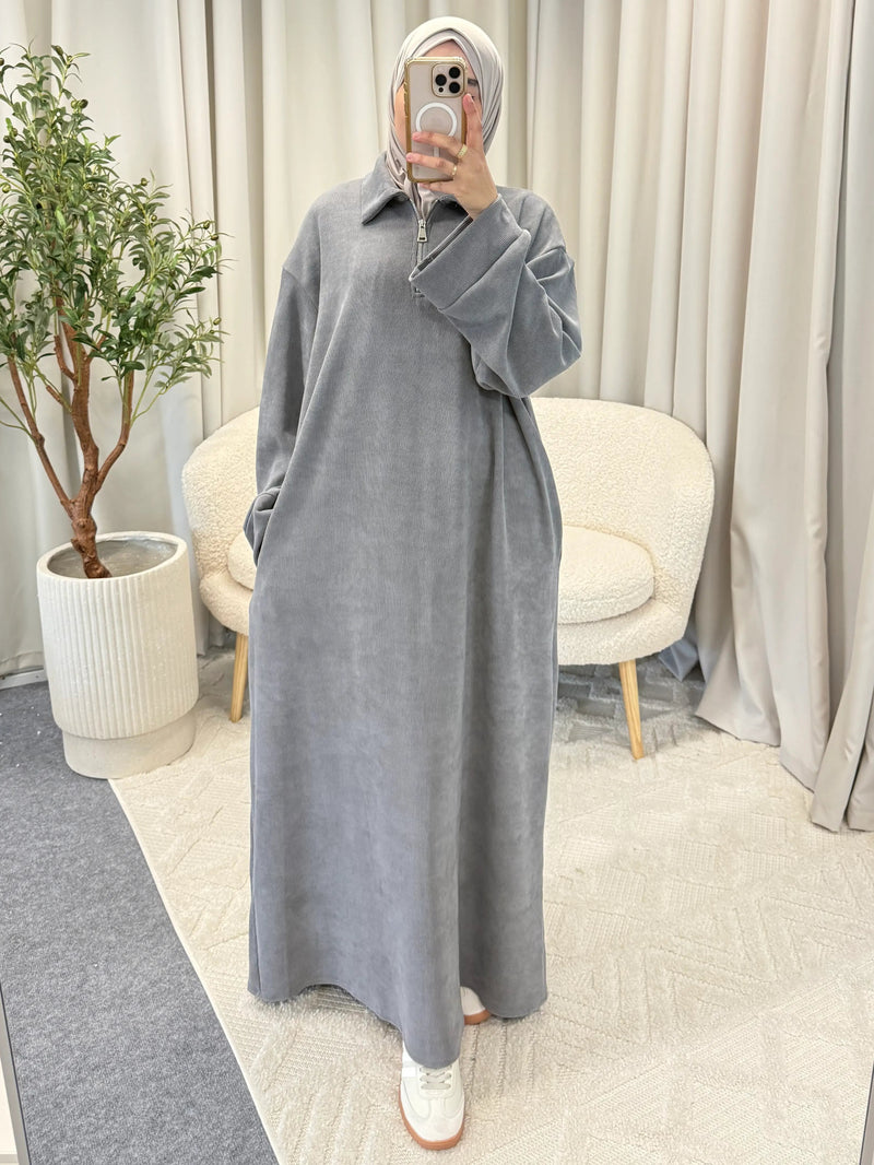 MIRA DRESS GREY