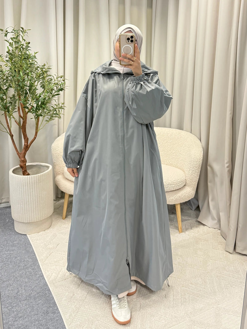 zulaikha coat grey