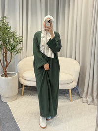 ZOHRA ABAYA GREEN