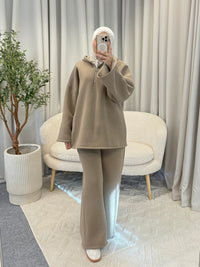 sakina set taupe