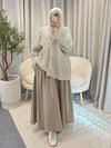 JAYDA SKIRT TAUPE