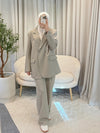 SOUMAYA TROUSERS TAUPE
