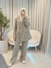 SOUMAYA TROUSERS TAUPE
