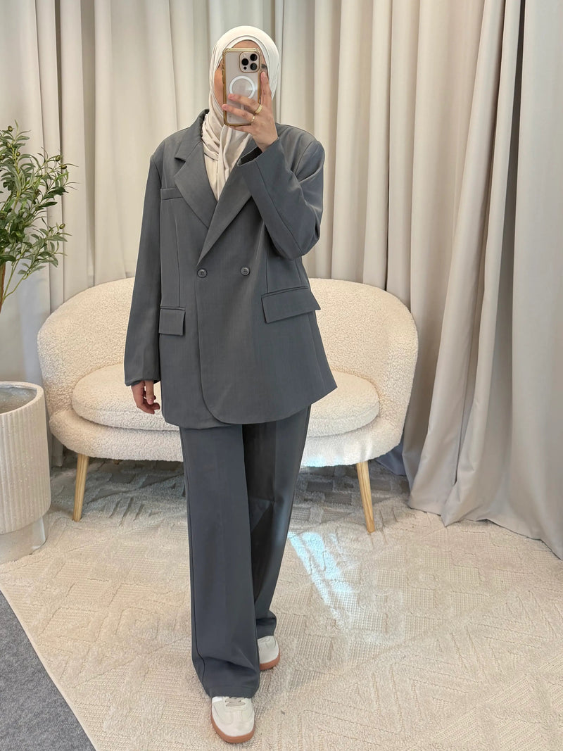 SOUMAYA TROUSERS GREY