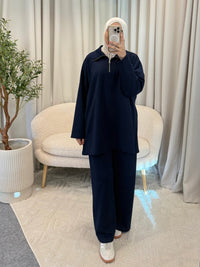 TAHIRA TWINSET NAVY