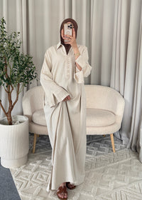 ASSIYAH ABAYA CREAM