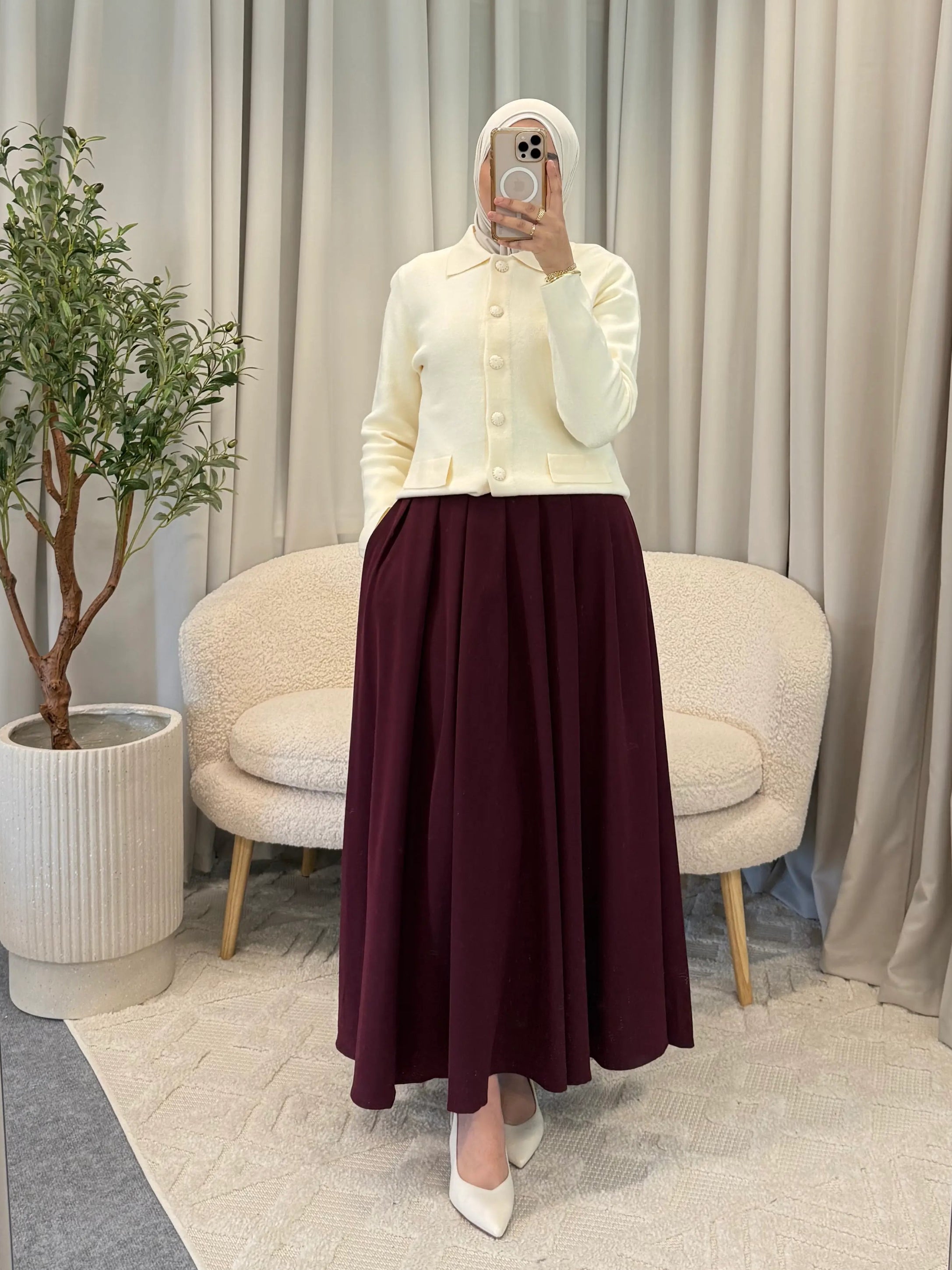 JAYDA SKIRT PRUNE