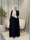 rahma abaya navy