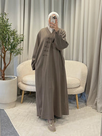 OUMNIYAH ABAYA BROWN