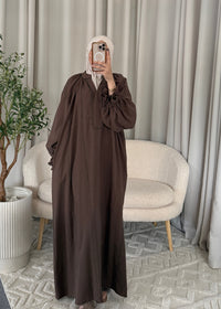 KAOUTAR DRESS COFFEE