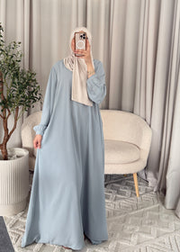 AICHA ABAYA BLUE