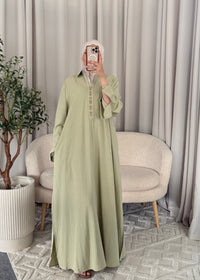 ASSIYAH ABAYA GREEN