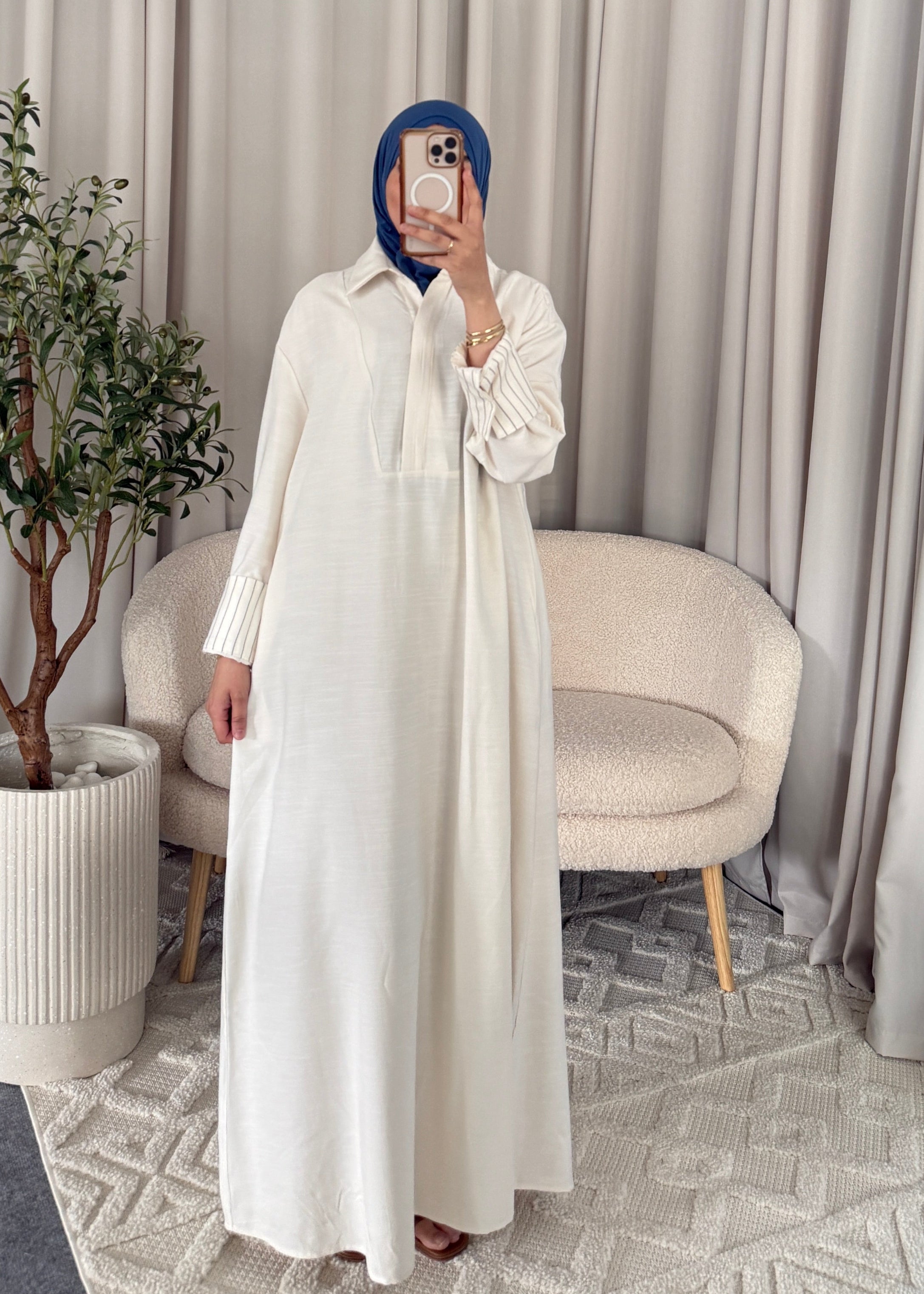 IMANE DRESS WHITE