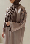 ZAHRA ABAYA HEAVENLY PINK SIDE