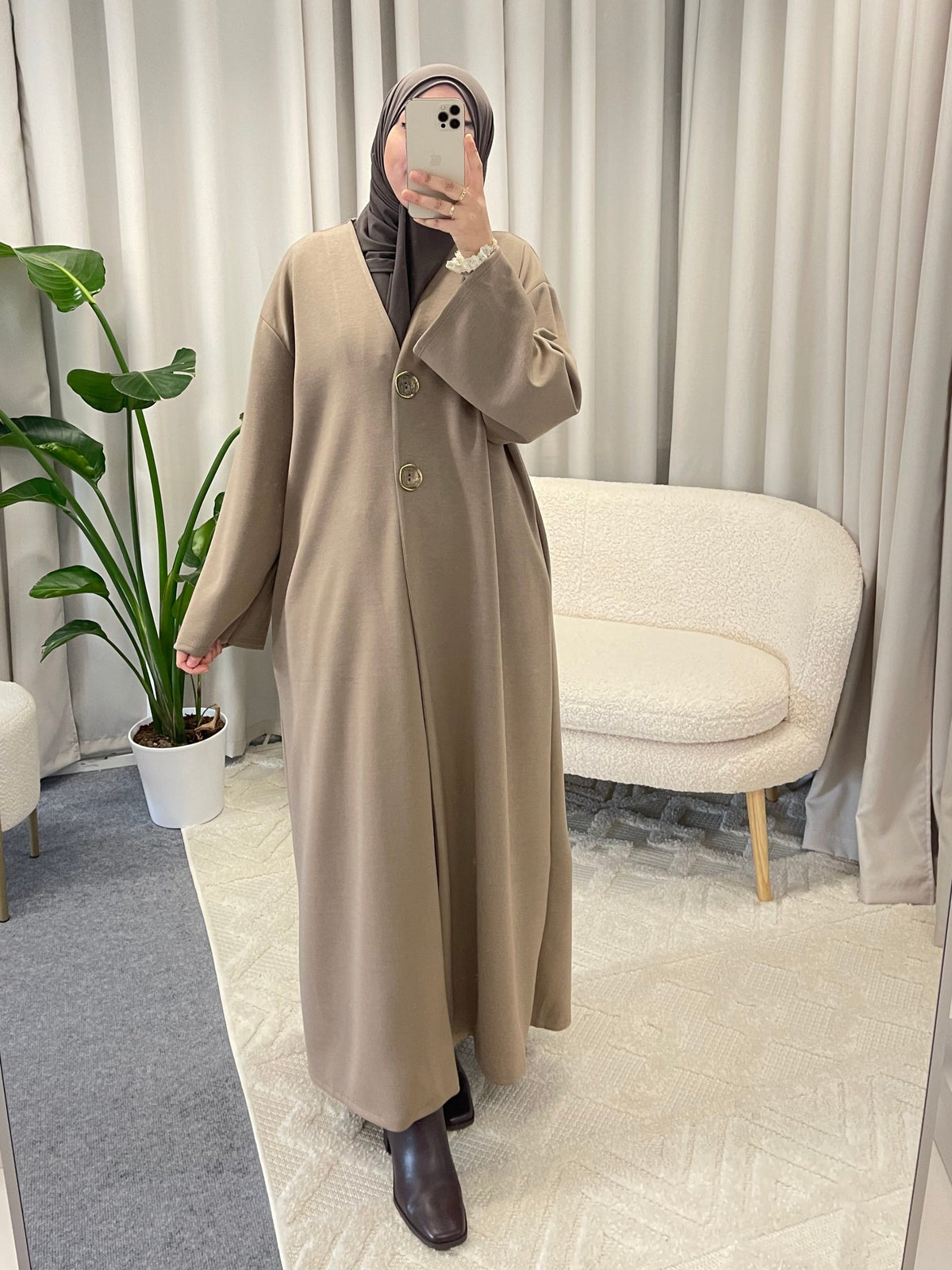 JINAN KIMONO TAUPE