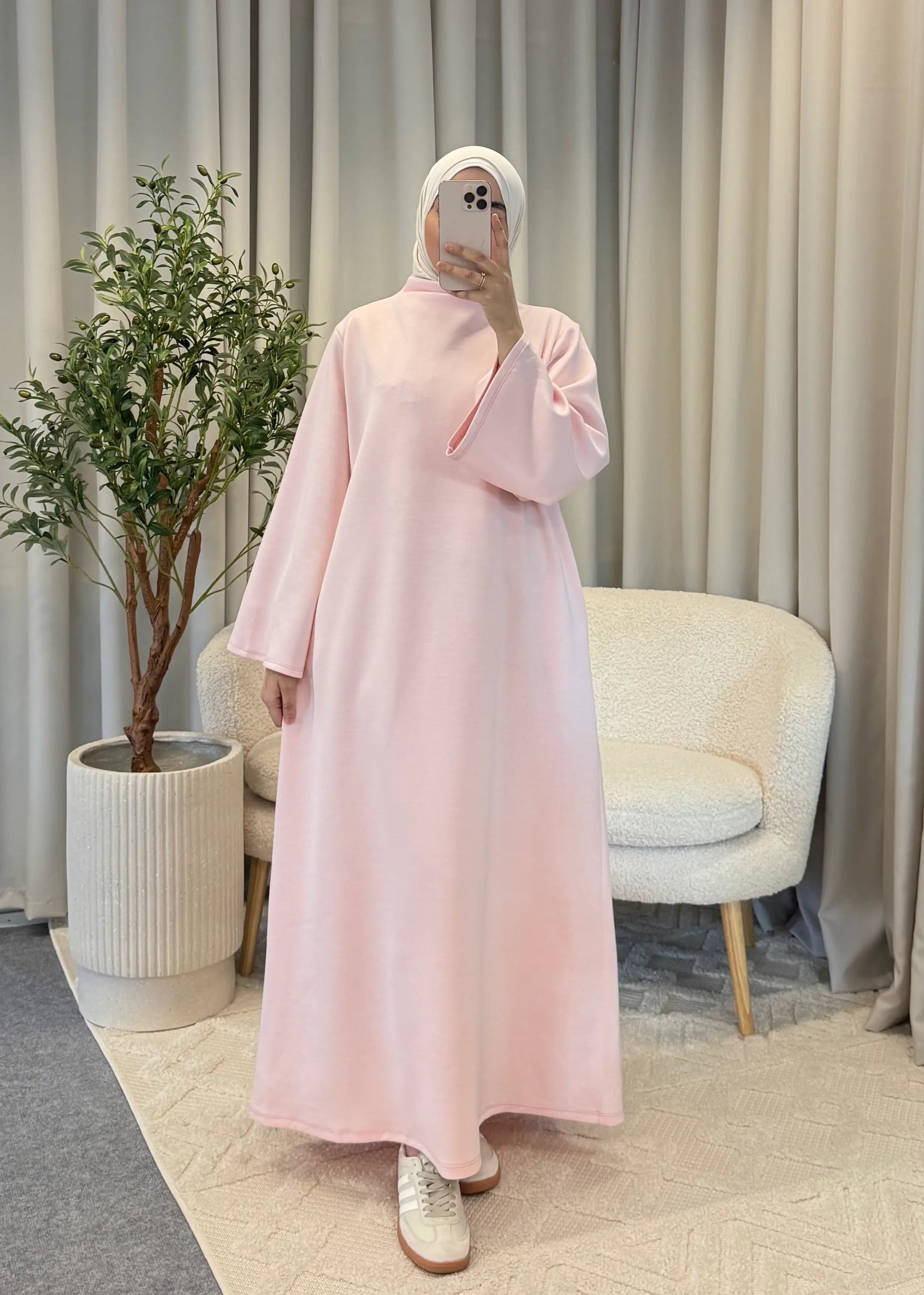 YUMNA ABAYA PINK