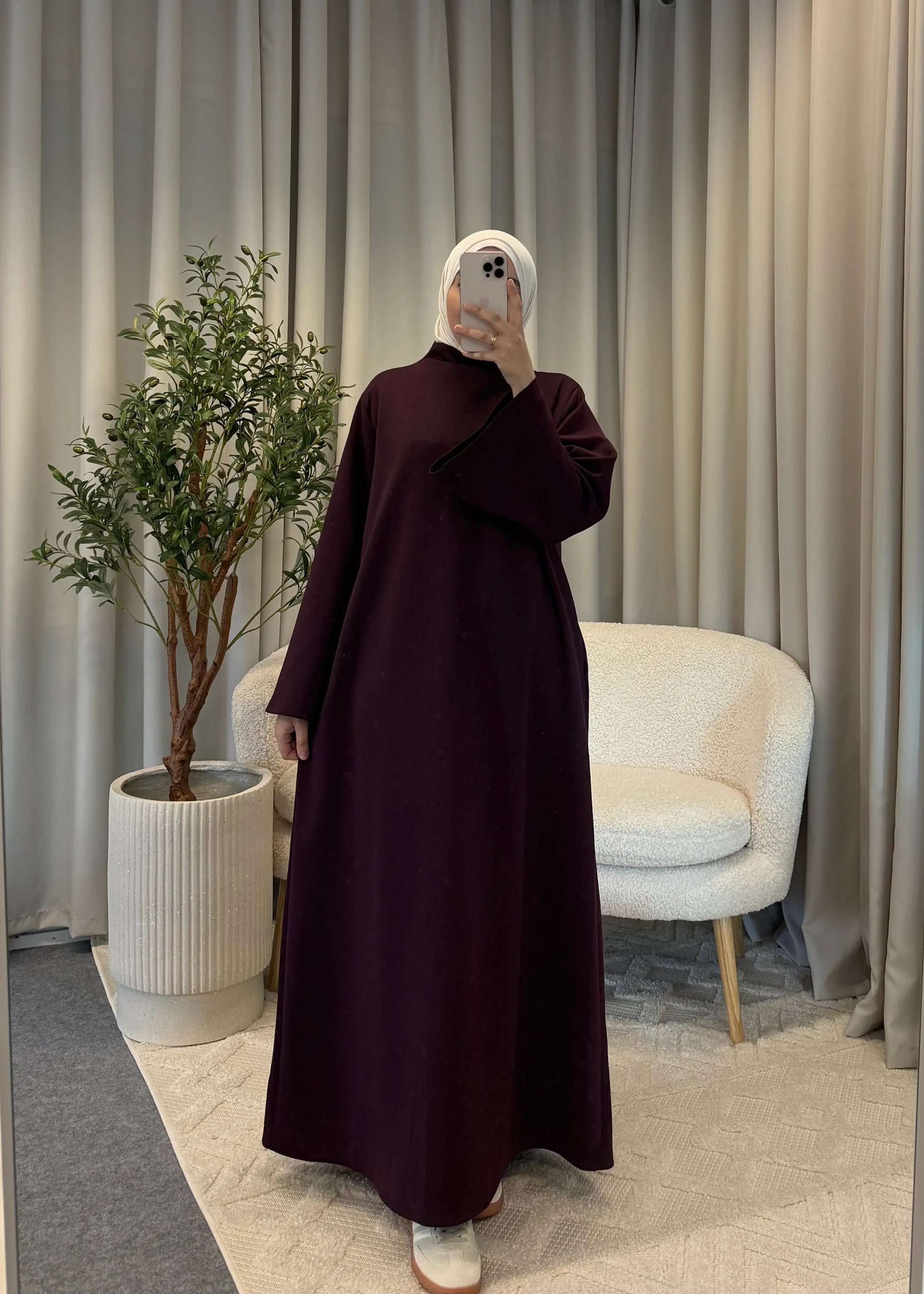 YUMNA ABAYA TURTLENECK