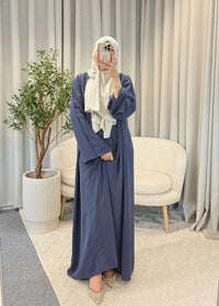 loubna abaya navy