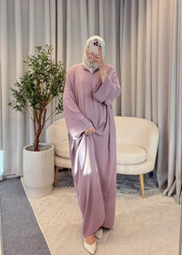 LAYALI CLASSIC ABAYA DUSTY PINK