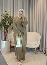 LAYALI CLASSIC ABAYA OLIVE