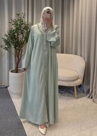 sabrina abaya lightgreen
