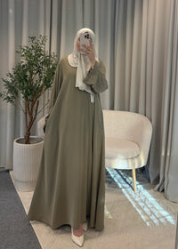 TAYSEER ABAYA OLIVE