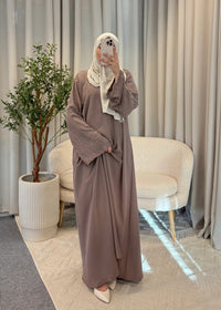 TAYSEER ABAYA BROWN