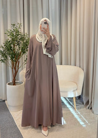 TAYSEER ABAYA BROWN
