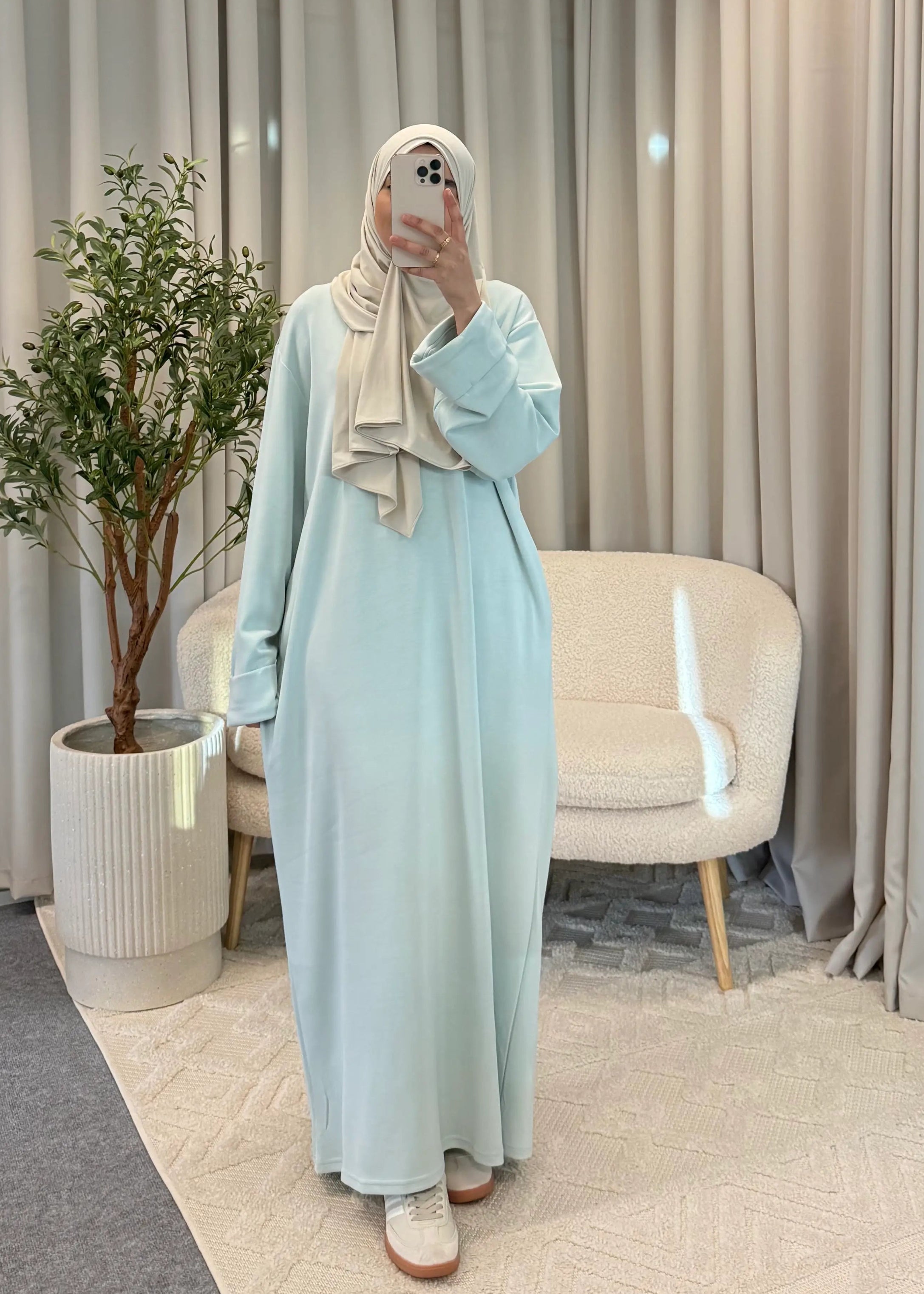 JALILA COMFORT DRESS MINTGREEN