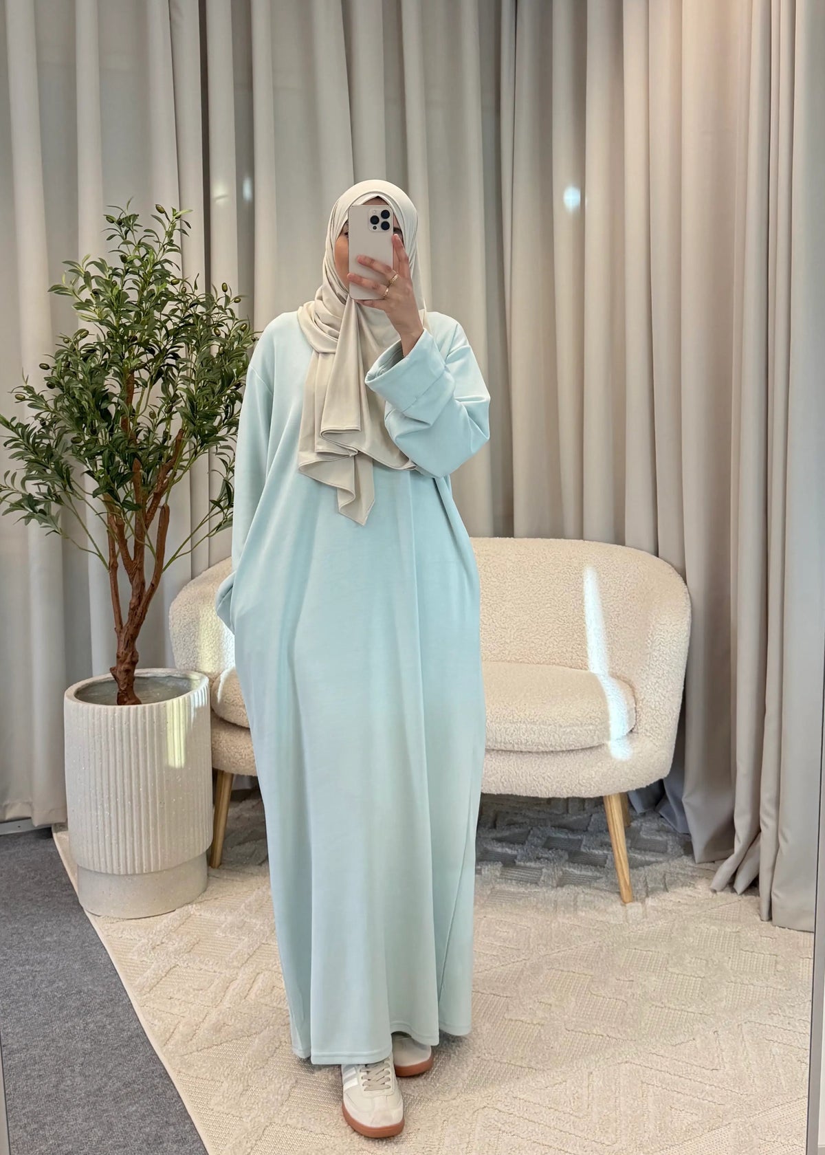 JALILA COMFORT DRESS MINTGREEN